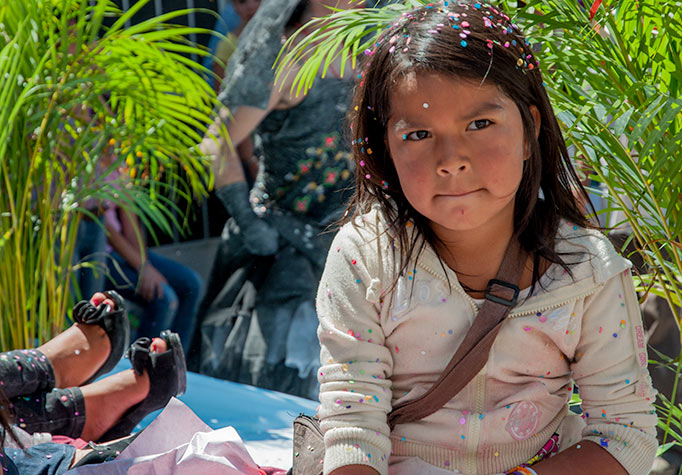 Mexican Girl at Carnaval